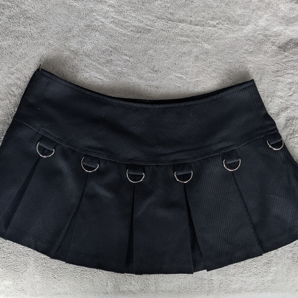 Vintage Dogpile D-Ring Mini Skirt